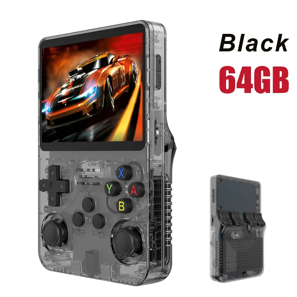 Retro Video Game Console Linux System 3.5 Inch IPS Screen Portable Pocket Player 64GB 128G Games best Kids gifts