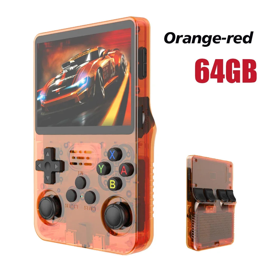 Retro Video Game Console Linux System 3.5 Inch IPS Screen Portable Pocket Player 64GB 128G Games best Kids gifts