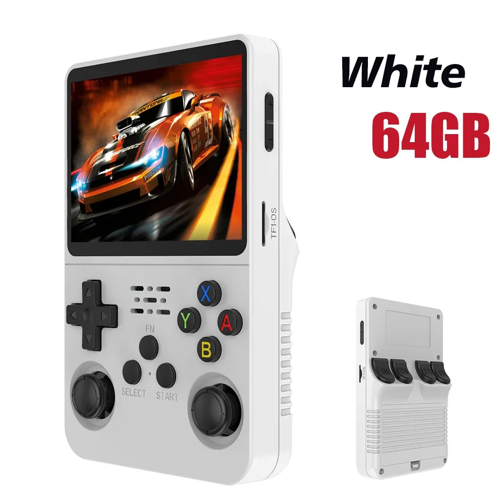 Retro Video Game Console Linux System 3.5 Inch IPS Screen Portable Pocket Player 64GB 128G Games best Kids gifts