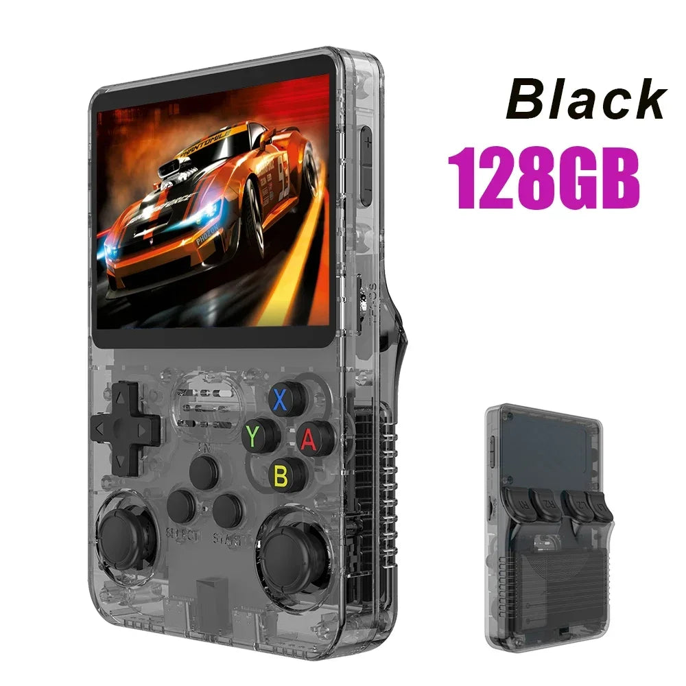 Retro Video Game Console Linux System 3.5 Inch IPS Screen Portable Pocket Player 64GB 128G Games best Kids gifts