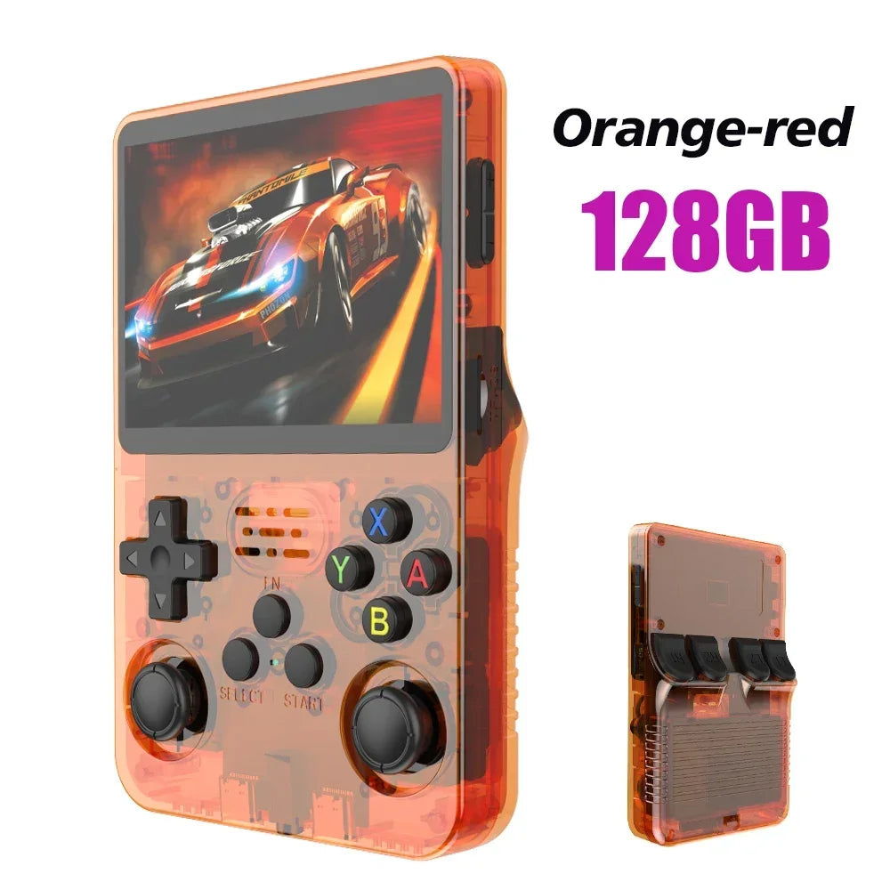 Retro Video Game Console Linux System 3.5 Inch IPS Screen Portable Pocket Player 64GB 128G Games best Kids gifts