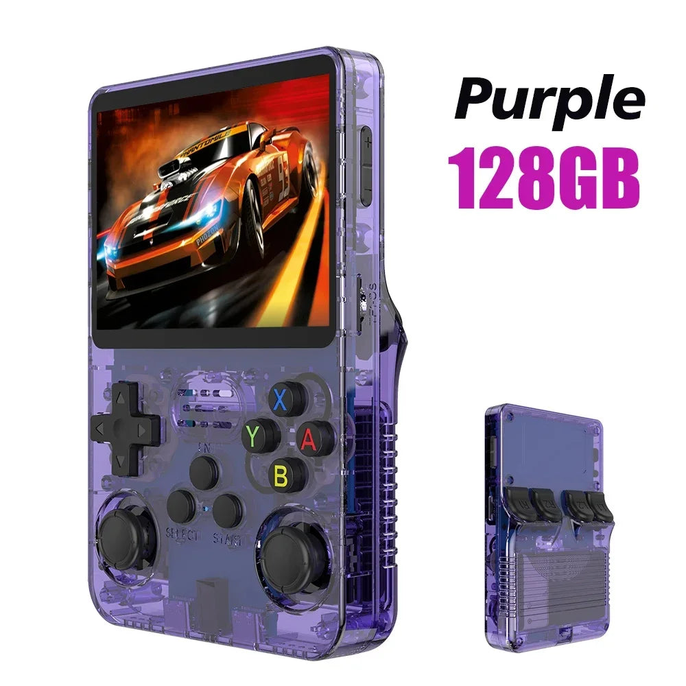 Retro Video Game Console Linux System 3.5 Inch IPS Screen Portable Pocket Player 64GB 128G Games best Kids gifts